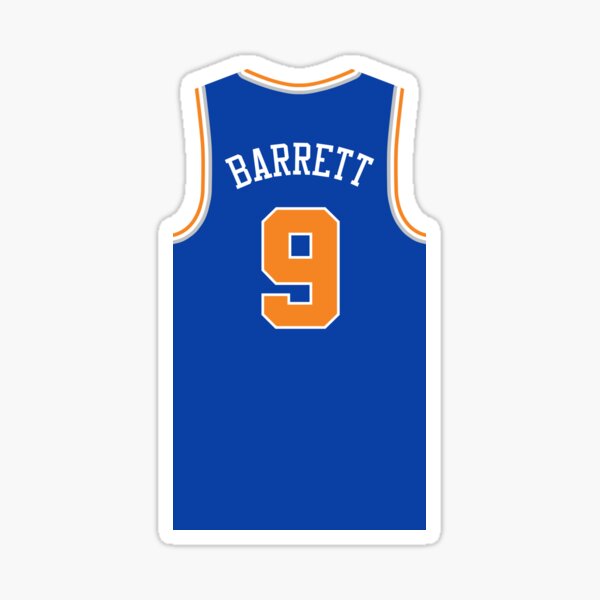Knicks No9 R.J. Barrett Blue Youth Basketball Swingman Icon Edition Jersey
