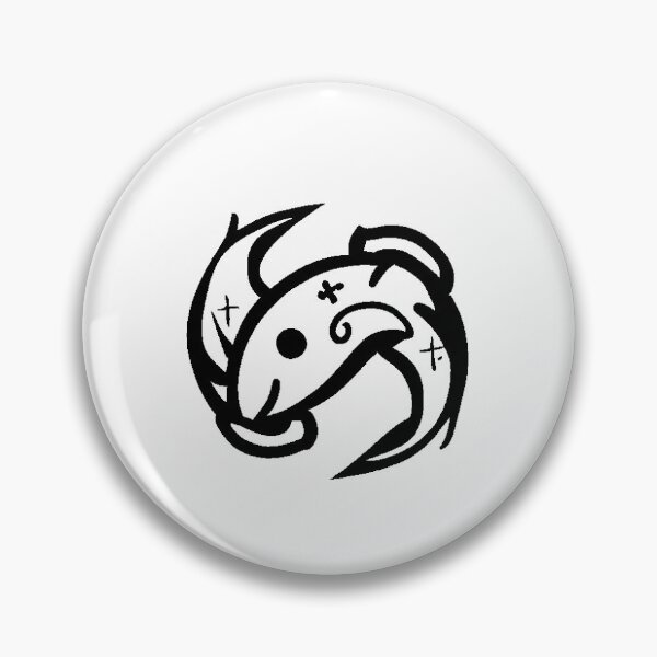 Item preview, Twin Dolphins Insignia Symbol #00 designed and sold by H-ADW.