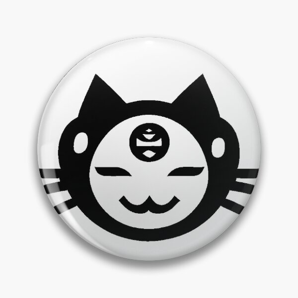 Artikelvorschau, Selbstgefällige Techo-Kopfhörer, Katzenabzeichen, Symbol #00 entworfen und verkauft von H-ADW.