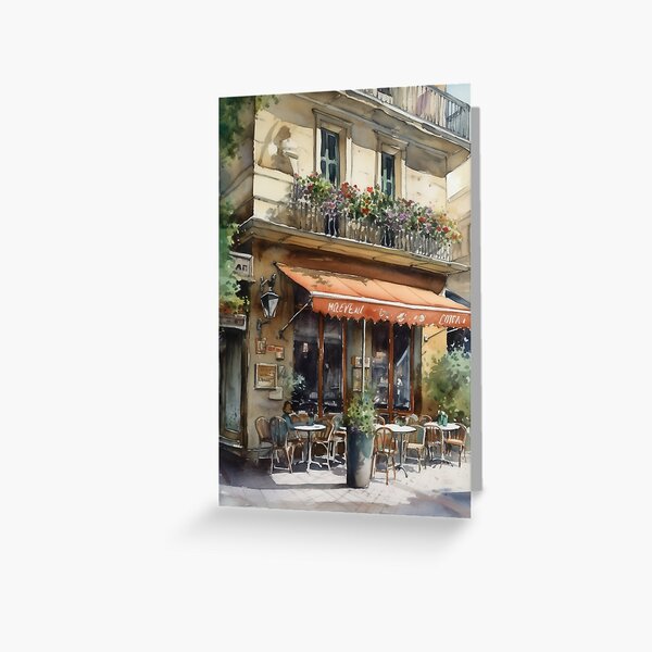 Aperçu de l'œuvre Café français créée et vendue par Vanover Designs.