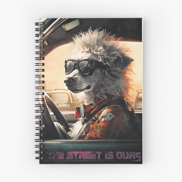 Item preview, CAR DRIVING DOG (1) - The street is ours designed and sold by atzek.