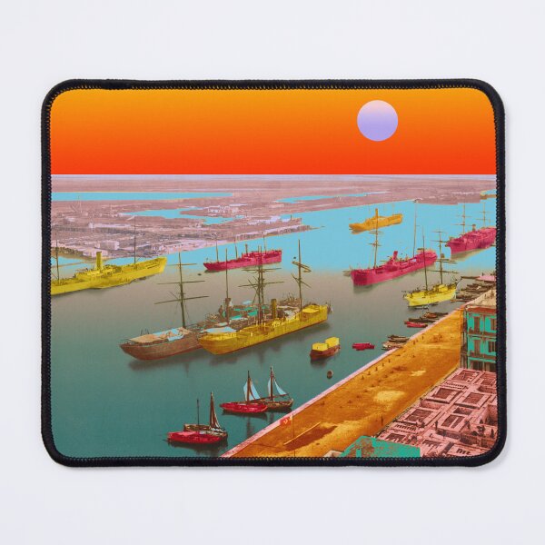 Item preview, Port Said Harbor, Egypt Skyline designed and sold by Mauswohn.