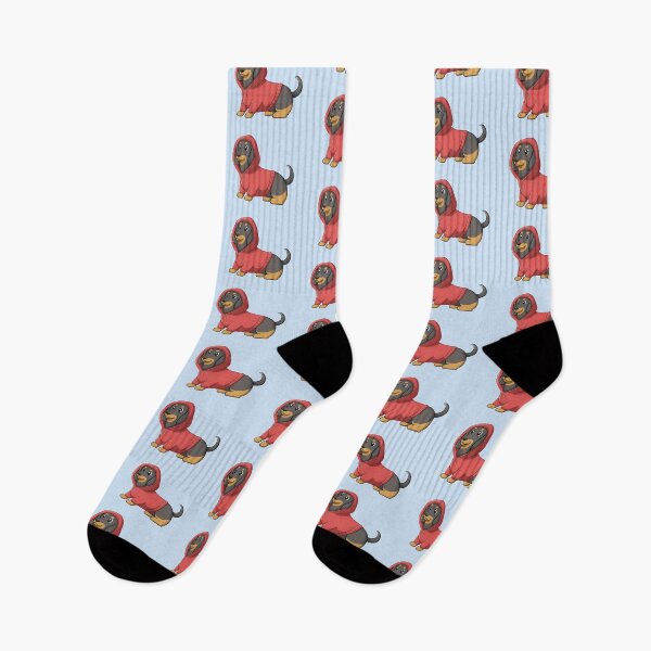 Item preview, Dachshund In Red Hoodie designed and sold by Meowrye.