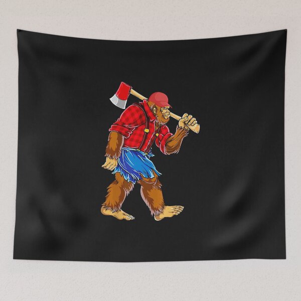 Item preview, Logger Big Foot / Funny Chainsaw / Arborist designed and sold by Tee Hub.
