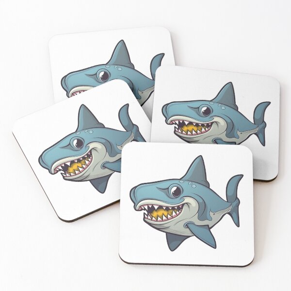 Item preview, cute shark 2 designed and sold by tilenV.