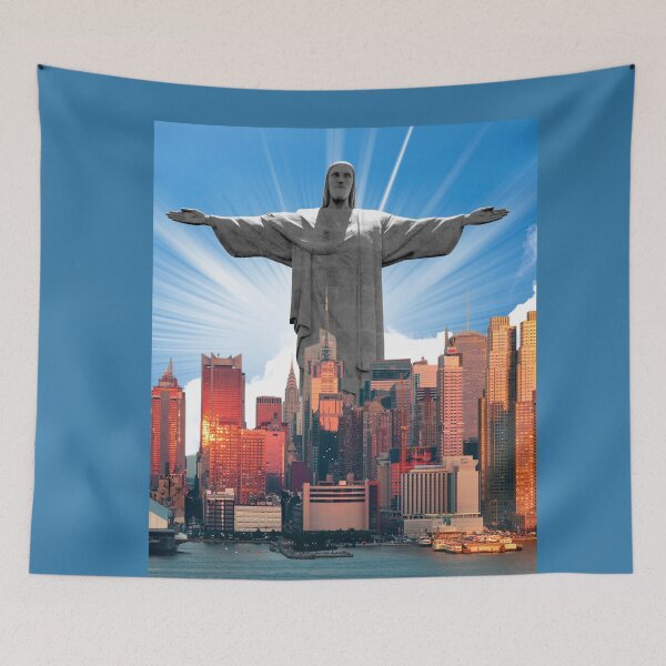 Item preview, Christ the Redeemer Goes To New York designed and sold by CannyGoods.