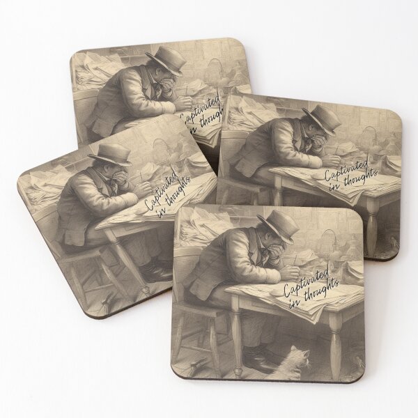 Item preview, Art: Writer's solitude. designed and sold by GiveMeMood.