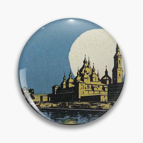 Item preview, Zaragoza | Catedral | Zaragoza | Spain | Vintage | Travel | Sticker | Moon  designed and sold by Tropical Blood.
