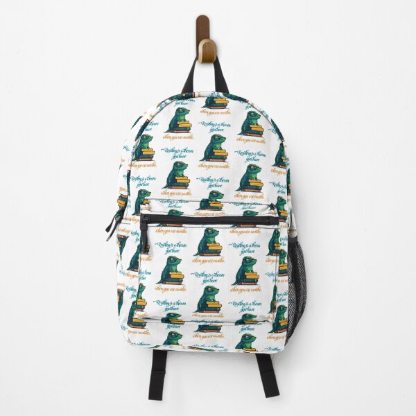 Item preview, Cute Sleepy Lizard on Books designed and sold by CinEmmaDesign.