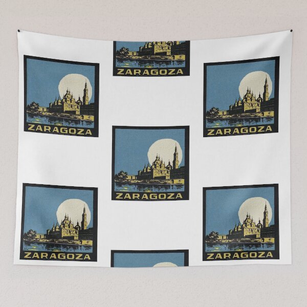 Item preview, Zaragoza | Catedral | Zaragoza | Spain | Vintage | Travel | Sticker | Moon  designed and sold by Tropical Blood.