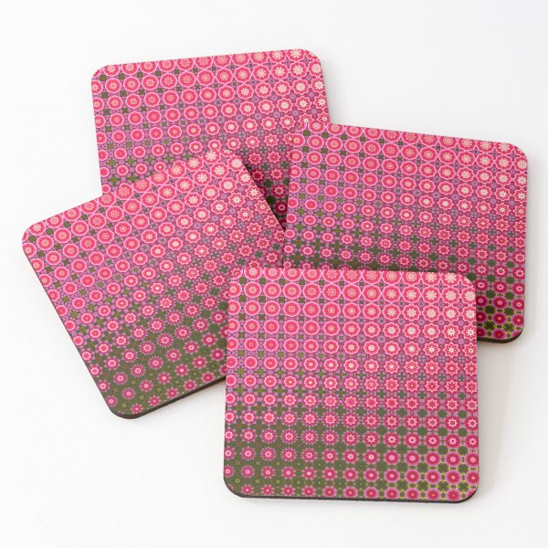 Item preview, Falling Pink Flowers Pattern designed and sold by theWeppen.