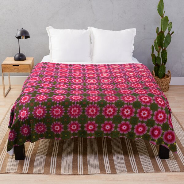 Item preview, Falling Pink Flowers Pattern designed and sold by theWeppen.