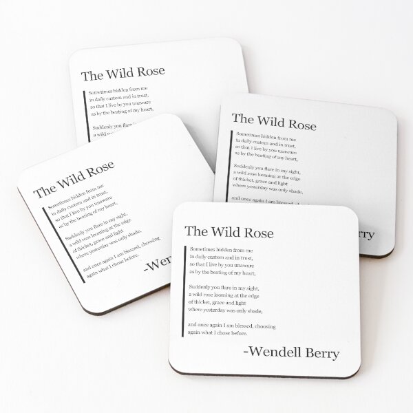 Item preview, The Wild Rose - Wendell Berry designed and sold by DadWise.