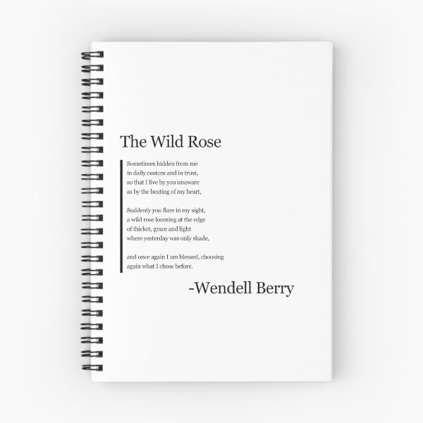 Item preview, The Wild Rose - Wendell Berry designed and sold by DadWise.
