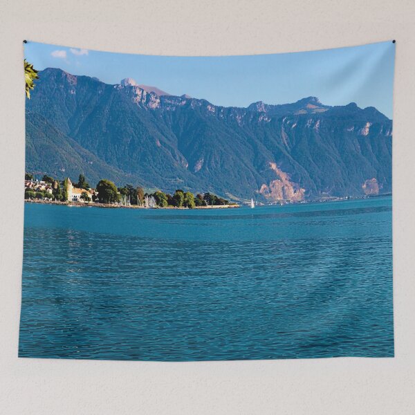 Item preview, Lake Geneva View from Vevey designed and sold by Jeremy Hayden.