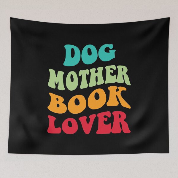 Item preview, Dog Mother Book Lover III designed and sold by Lemon Pepper.