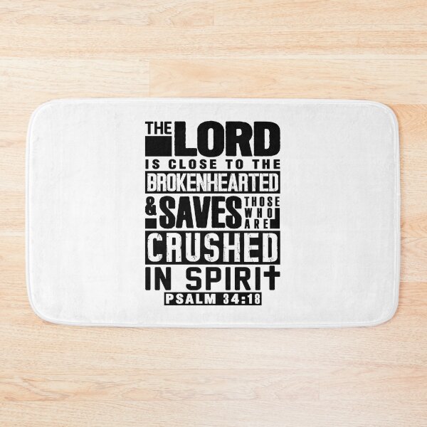 Item preview, Psalm 34:18 The LORD Is Close To The Brokenhearted designed and sold by plushism.