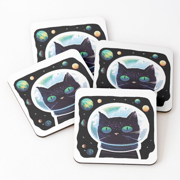 Item preview, Space Cat designed and sold by Maariteal.