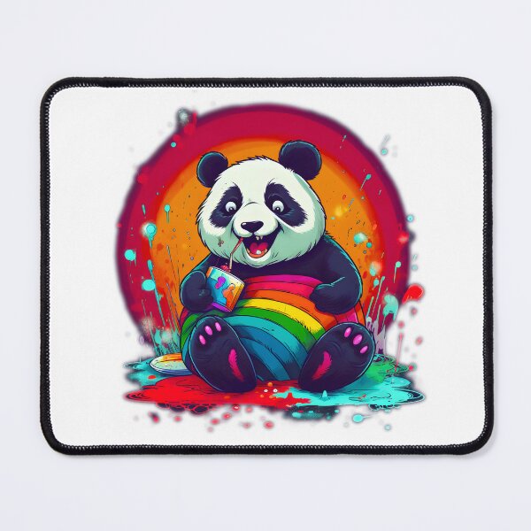 Item preview, rainbow panda designed and sold by Jackflash2023.
