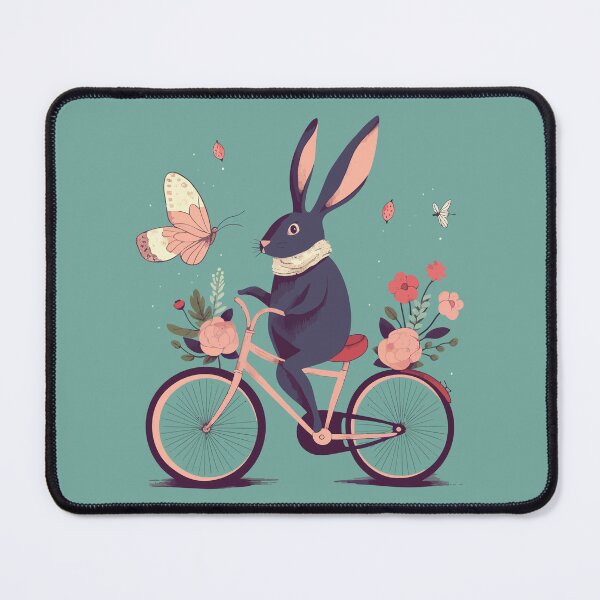 Item preview, Rabbit on Bicycle designed and sold by Amir Faysal.
