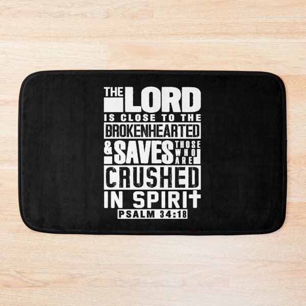 Item preview, Psalm 34:18 The LORD Is Close To The Brokenhearted designed and sold by plushism.