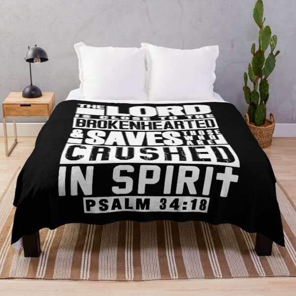 Item preview, Psalm 34:18 The LORD Is Close To The Brokenhearted designed and sold by plushism.