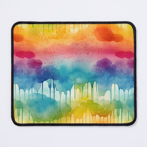 Item preview, Rainbow Watercolor Pattern designed and sold by candlewithhare.