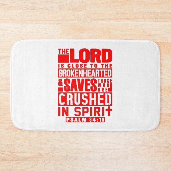 Item preview, Psalm 34:18 The LORD Is Close To The Brokenhearted designed and sold by plushism.