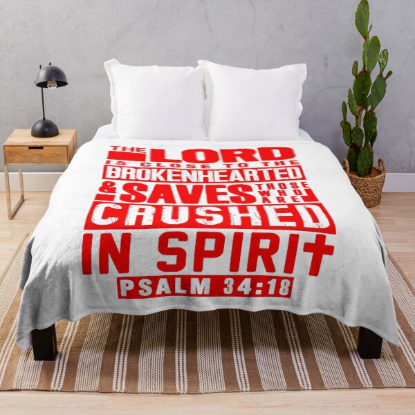 Item preview, Psalm 34:18 The LORD Is Close To The Brokenhearted designed and sold by plushism.
