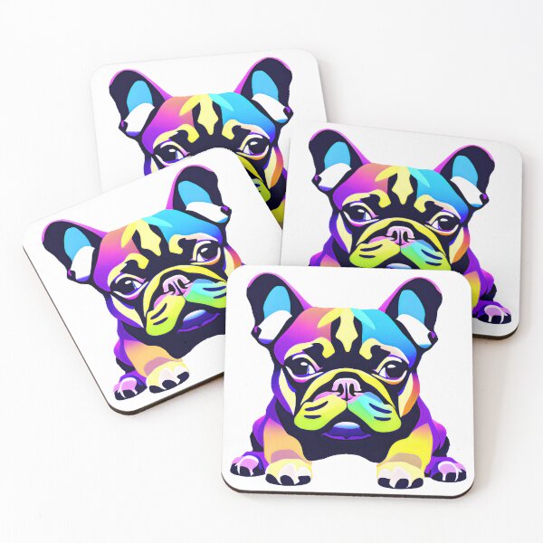 Item preview, Cutest Colorful Pug Puppy designed and sold by Trace1234.