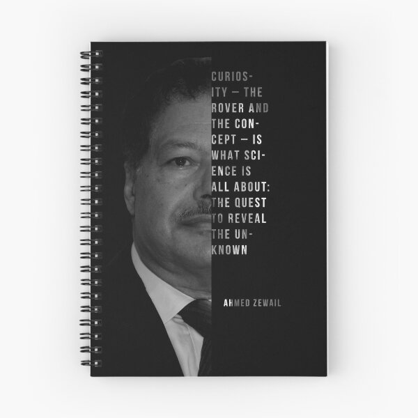 Item preview, Ahmed Zewail - Curiosity designed and sold by scilyfe.