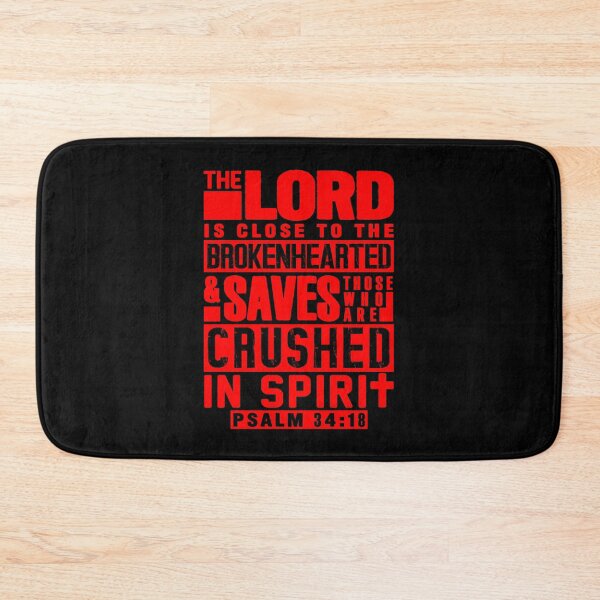Item preview, Psalm 34:18 The LORD Is Close To The Brokenhearted designed and sold by plushism.