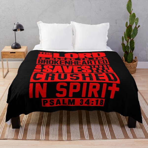 Item preview, Psalm 34:18 The LORD Is Close To The Brokenhearted designed and sold by plushism.