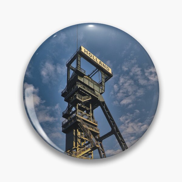Item preview, Headframe over shaft 4 of the former Holland colliery in Bochum designed and sold by Ruhrpottpicture.