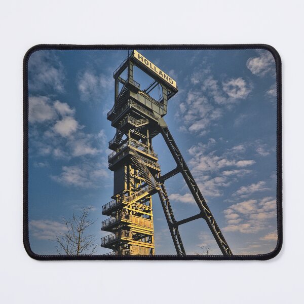 Item preview, Headframe over shaft 4 of the former Holland colliery in Bochum designed and sold by Ruhrpottpicture.