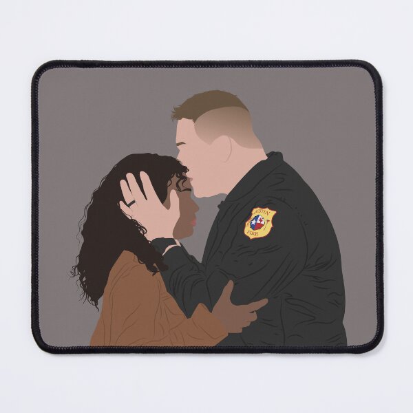 Item preview, Judd kissing Grace forehead designed and sold by Pinu92.