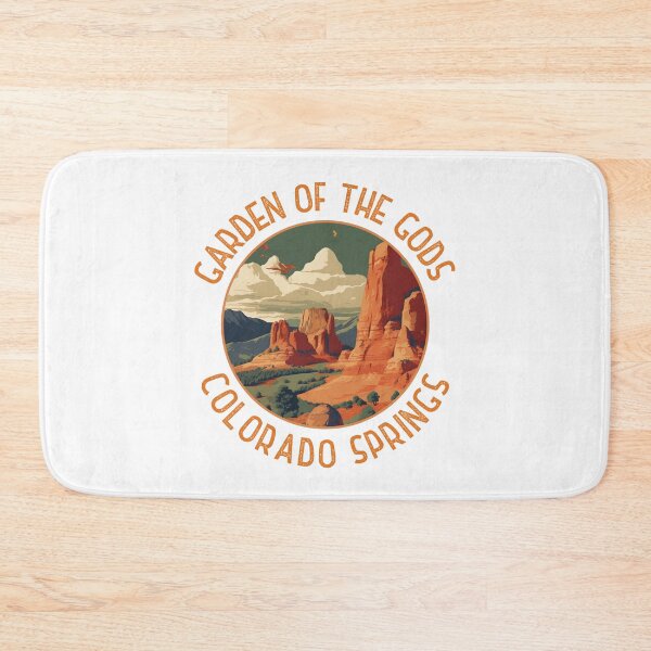 Item preview, Garden of the Gods Colorado Springs Distressed Circle designed and sold by KrisSidDesigns.