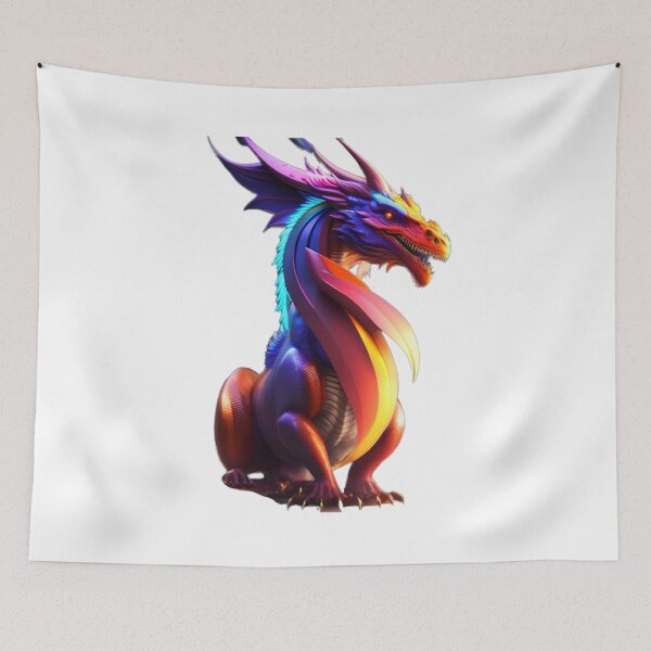 Item preview, Colourful Dragon designed and sold by GloriousArtSKD.