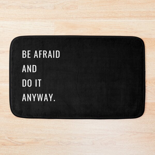Item preview, Be Afraid And Do It Anyway - white designed and sold by Loffartdesign.