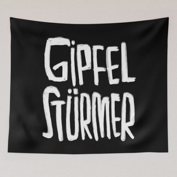 Item preview, Gipfel Stürmer, Gipfelstürmer, Bergsteiger, Wandern designed and sold by badlydrawnbabe.