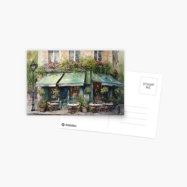 Aperçu de l'œuvre Café français créée et vendue par Vanover Designs.