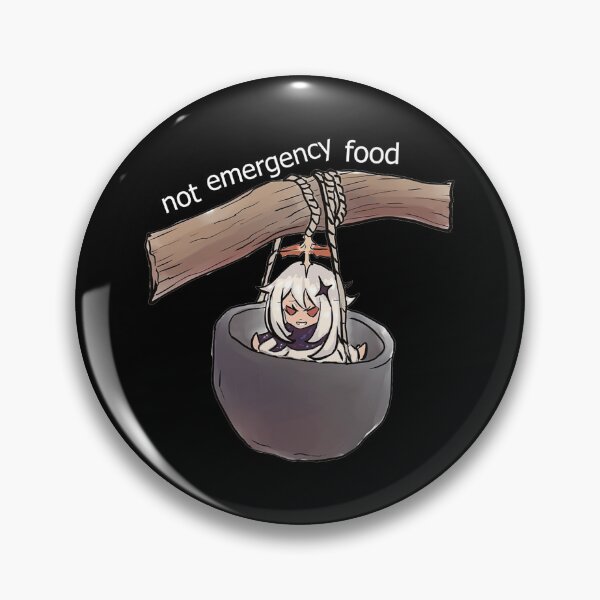 Item preview, paimon not emergency food Cartoon manga anime Gift designed and sold by rokimonina.