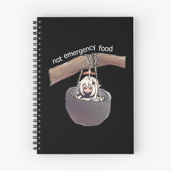 Item preview, paimon not emergency food Cartoon manga anime Gift designed and sold by rokimonina.