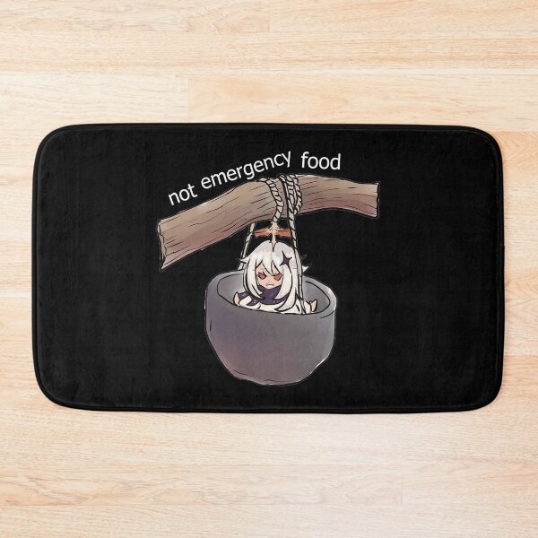 Item preview, paimon not emergency food Cartoon manga anime Gift designed and sold by rokimonina.