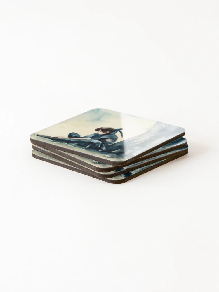 Thumbnail 4 of 5, Coasters (Set of 4), First Day designed and sold by walrus01917.