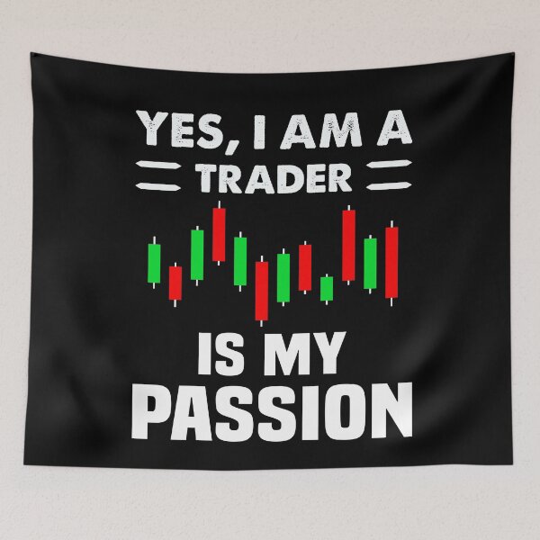 Item preview, Yes Im A Trader is my Passion Trading Charts Diagram Stocks designed and sold by Trenddesigns24.