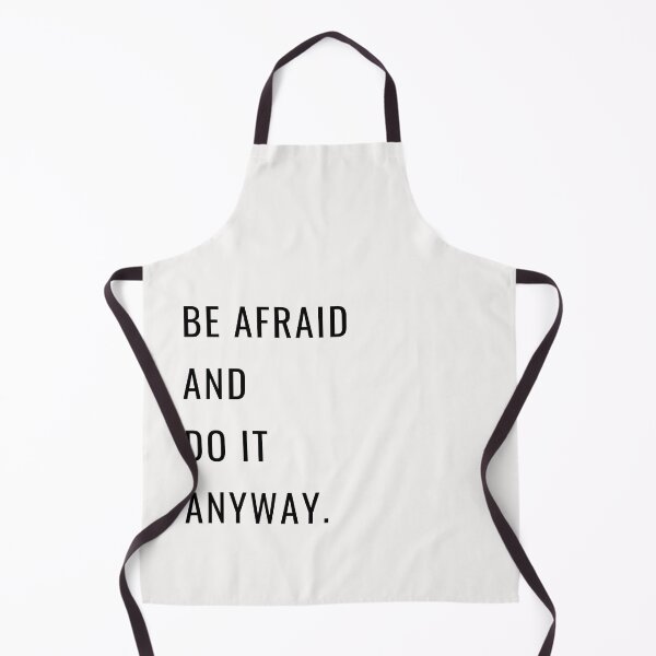 Item preview, BE AFRAID AND DO IT ANYWAY - black designed and sold by Loffartdesign.