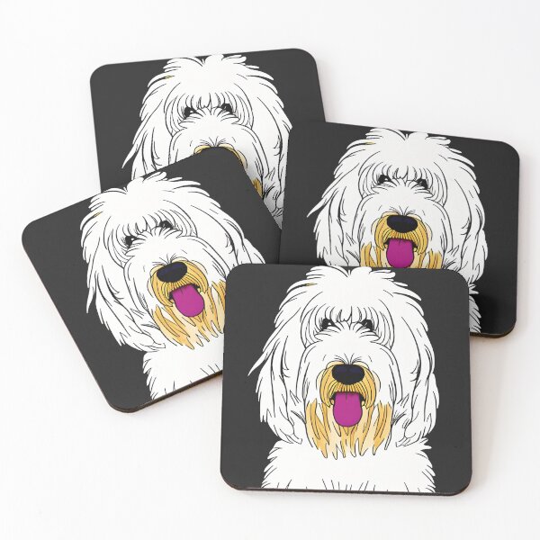 Item preview,  Humor Vintage Coat : Old English Sheepdog designed and sold by AOUISM.