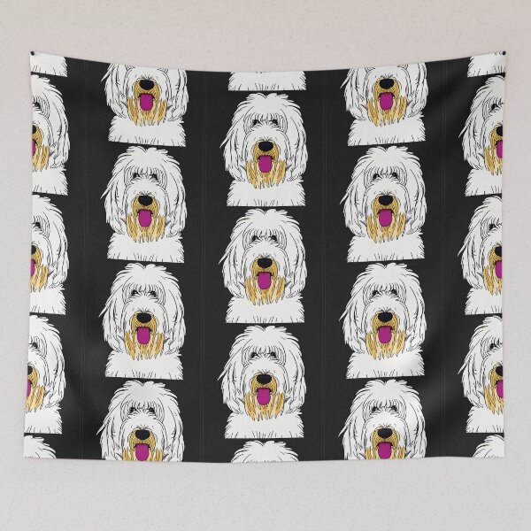 Item preview,  Humor Vintage Coat : Old English Sheepdog designed and sold by AOUISM.