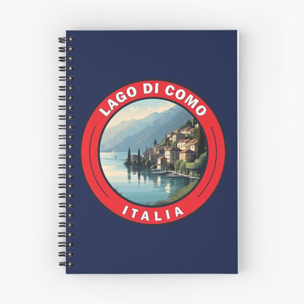 Item preview, Lago di Como Italy Badge designed and sold by KrisSidDesigns.